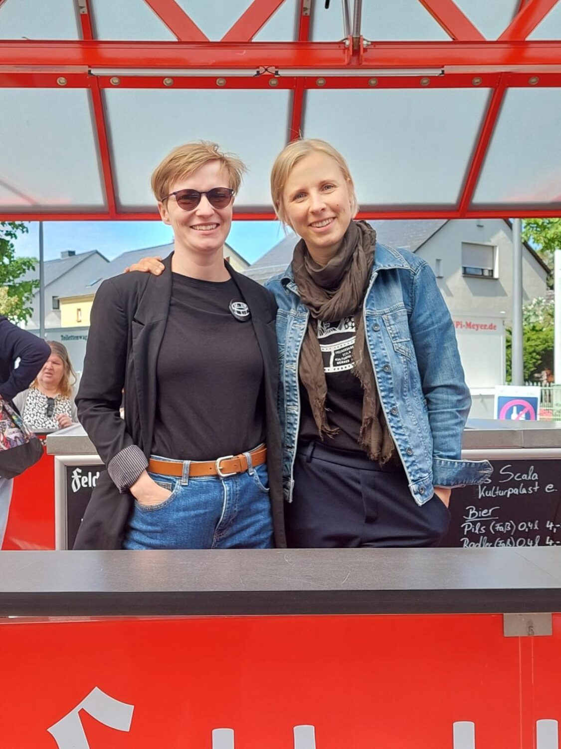 Nadine mit Franziska