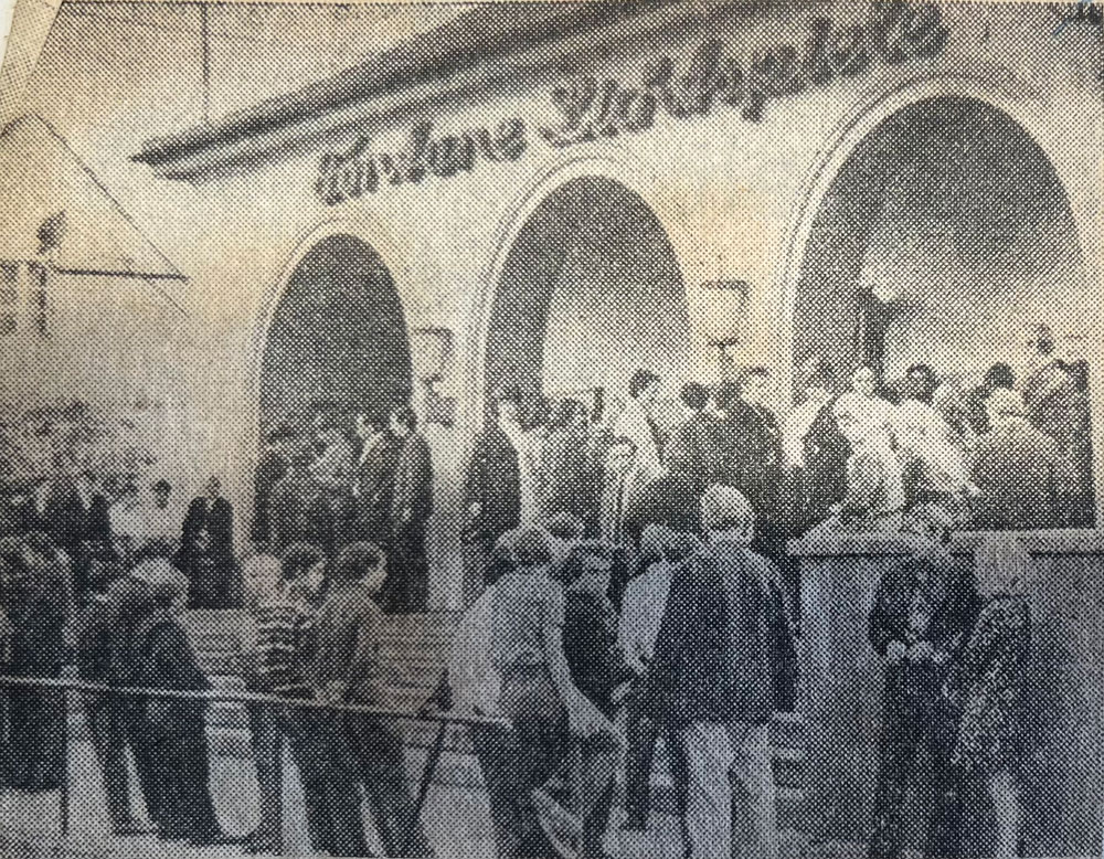 Fontane-Lichtspiele 1969 - Bühnenumbau zur Mehrzwecktheater