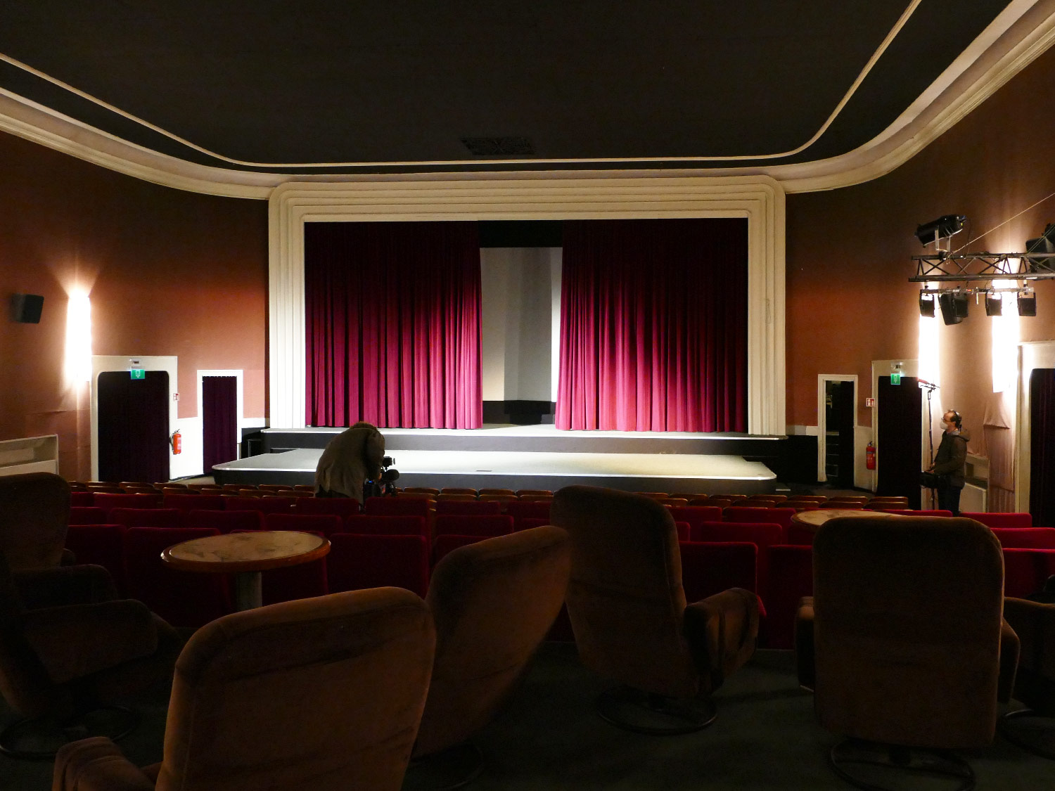 Scala Kulturpalast - Blick in den Saal zur Bühne